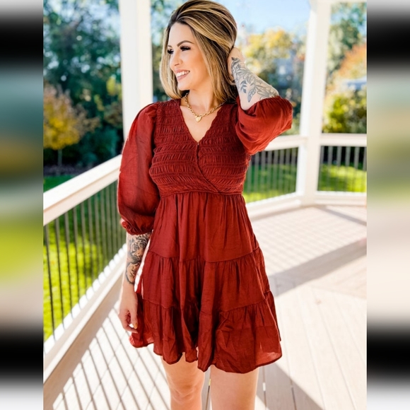 NWT Blu Pepper dress size Medium. - Picture 1 of 5